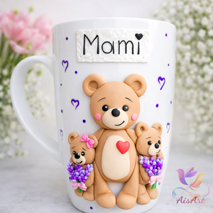 Macis bögre, Otthon & Életmód, Konyhafelszerelés, tálalás, Tálalás, Bögre & Csésze, Gyurma, MESKA