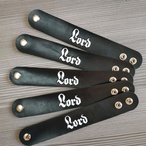 Lord feliratú karpánt - ékszer - karkötő - széles karkötő - Meska.hu