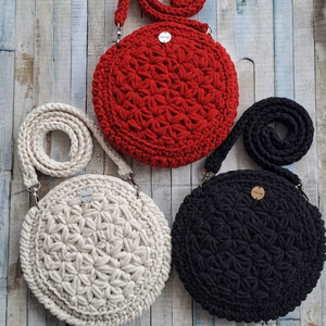 Horgolt  Crossbody táska - táska & tok - kézitáska & válltáska - válltáska - Meska.hu