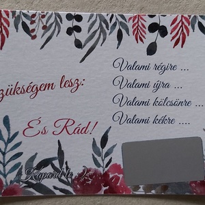 Kaparós sorsjegy - Meska.hu