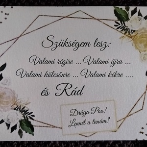 Kaparós sorsjegy - otthon & életmód - papír, írószer - ajándékozás kellékei - ajándékkísérő - Meska.hu