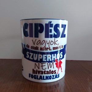 Színes belsejű bögre, Otthon & Életmód, Konyhafelszerelés, tálalás, Tálalás, Bögre & Csésze, Decoupage, transzfer és szalvétatechnika, MESKA