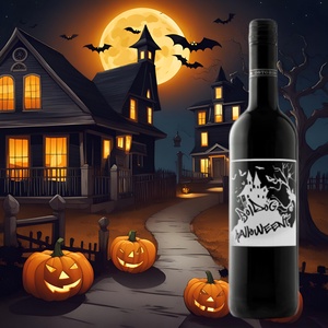 Gravírozott borok Halloween-ra, Élelmiszer, Alkoholos italok, Gravírozás, pirográfia, MESKA