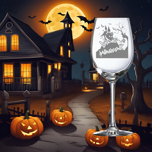 Vicces Ajándék / Gravírozott pohár Halloween-re - Meska.hu