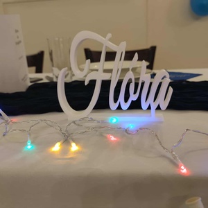 Egyedi szöveg  névvel, szívvel, stílussal � egyedi dekoráció különleges pillanatokhoz - esküvő - dekoráció - asztaldísz - Meska.hu