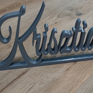 Egyedi szöveg  névvel, szívvel, stílussal � egyedi dekoráció különleges pillanatokhoz - esküvő - dekoráció - asztaldísz - Meska.hu