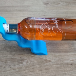 Lebegő bortartó (hullámos)  - otthon & életmód - konyhafelszerelés, tálalás - tálalás - bortartó - Meska.hu