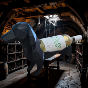 Bor és dizájn  tacskó formájú 3D nyomtatott bortartó többféle színben  - otthon & életmód - konyhafelszerelés, tálalás - tálalás - bortartó - Meska.hu