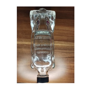 Old timer autó díszüveg palack saját felirattal - otthon & életmód - dekoráció - asztal és polc dekoráció - díszüveg - Meska.hu