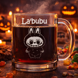 Mintás pohár/bögre gyerekeknek � bohókás kis lényekkel La'bubu - Meska.hu