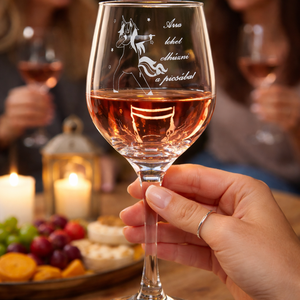 Gravírozott pohár ha már eleged van - Meska.hu