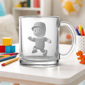 Mintás pohár/bögre gyerekeknek � bohókás kis lényekkel Stumble, Otthon & Életmód, Konyhafelszerelés, tálalás, Tálalás, Pohár, Gravírozás, pirográfia, MESKA