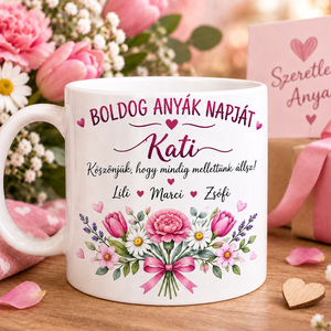 Névre szóló anyák napi bögre � személyes ajándék anyának - Meska.hu