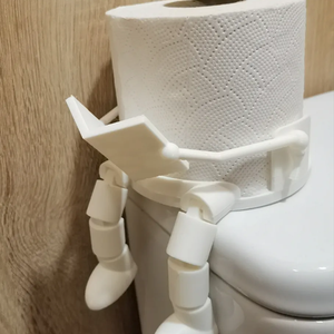 Humoros WC-papír tartó figura - otthon & életmód - dekoráció - asztal és polc dekoráció - asztaldísz - Meska.hu
