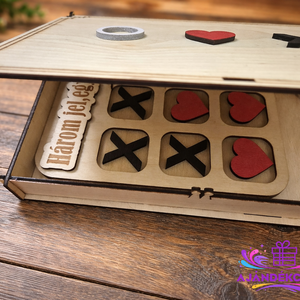 Amőba Játék - játék & sport - táblajáték és kártyajáték - társasjátékok - dobókocka - Meska.hu