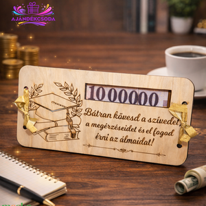 Ballagási Pénzátadó, , Gravírozás, pirográfia, MESKA