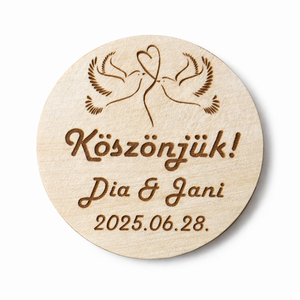 Esküvői köszönet ajándék  - esküvő - emlék & ajándék - köszönőajándék - Meska.hu