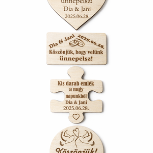 Esküvői köszönet ajándék  - esküvő - emlék & ajándék - köszönőajándék - Meska.hu