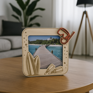  Nyáridéző egyedi fényképkeret - otthon & életmód - dekoráció - kép & falikép - képkeret - Meska.hu