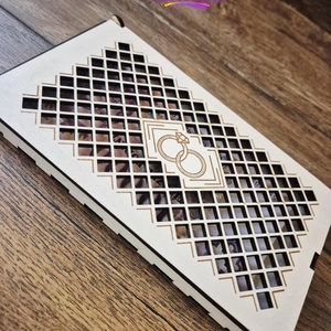 Esküvői pénz és ajndák átadó  - esküvő - emlék & ajándék - nászajándék - esküvői pénzátadó doboz - Meska.hu