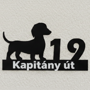  Egyedi házszámtábla-3D Nyomtatássla    - Meska.hu