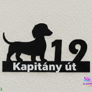  Egyedi házszámtábla-3D Nyomtatássla    - Meska.hu