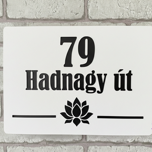 ? Egyedi házszámtábla-3D Nyomtatássla  ? , Otthon & Életmód, Ház & Kert, Házszám, Mindenmás, MESKA