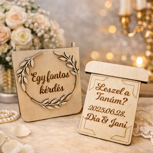 Tanúfelkérő - esküvő - meghívó & kártya - tanú felkérő - Meska.hu