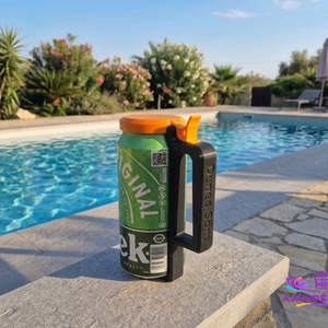 Sörtartó fedéllel és fogantyúval  darazsak ellen��� - otthon & életmód - konyhafelszerelés, tálalás - italos kellékek - sörtartó - Meska.hu