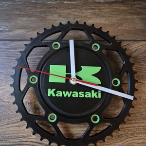 Motoros Fali Óra � Kawasaki, Otthon & Életmód, Dekoráció, Fali és függő dekoráció, Falióra & óra, , MESKA