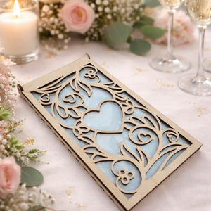 Esküvői pénzátadó  - esküvő - emlék & ajándék - nászajándék - esküvői pénzátadó doboz - Meska.hu