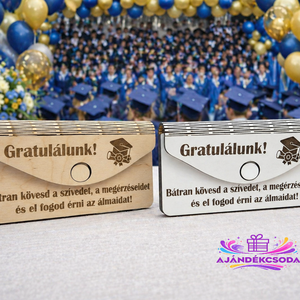 Pénzátadó, pénztartó Ballagásra - Meska.hu