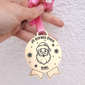 Mikulás ajándék - Jó gyerek érem - Meska.hu