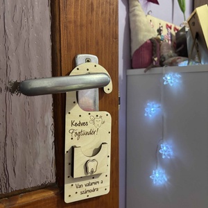 Fa fogtartó - otthon & életmód - babaszoba, gyerekszoba - babaszoba dekoráció - Meska.hu