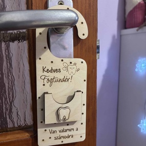 Fa fogtartó - otthon & életmód - babaszoba, gyerekszoba - babaszoba dekoráció - Meska.hu