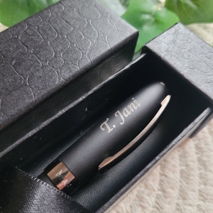 Mark Twain golyóstoll, Otthon & Életmód, Papír, írószer, Ceruza & Toll, Gravírozás, pirográfia, MESKA