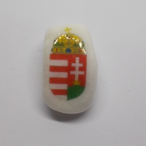 Magyar koronás címer kavics - Meska.hu