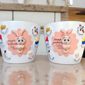 Ballagási kaspó - Választható csoport, Otthon & Életmód, Dekoráció, Virágdísz és tartó, Cserép & Kaspó, Gyurma, MESKA