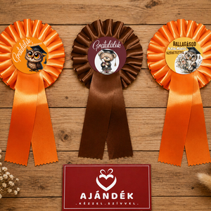 Ballagási Kitűző - Meska.hu