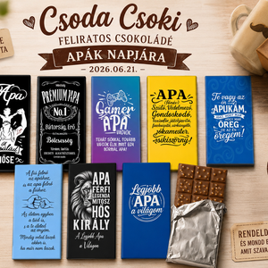 Csoda Csoki Apák napjára - Meska.hu