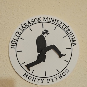 Monty Python óra, Otthon & Életmód, Dekoráció, Fali és függő dekoráció, Falióra & óra, Mindenmás, MESKA