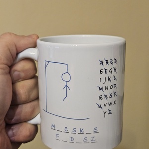 vicces bögre - m_csk_s f_d_esz betűjátékkal, Otthon & Életmód, Konyhafelszerelés, tálalás, Tálalás, Bögre & Csésze, Mindenmás, MESKA