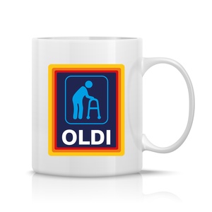 Oldi férfi bögre, Otthon & Életmód, Konyhafelszerelés, tálalás, Tálalás, Bögre & Csésze, Fotó, grafika, rajz, illusztráció, Decoupage, transzfer és szalvétatechnika, MESKA