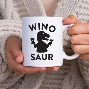 Wino saur bögre, Otthon & Életmód, Konyhafelszerelés, tálalás, Tálalás, Bögre & Csésze, Fotó, grafika, rajz, illusztráció, Decoupage, transzfer és szalvétatechnika, MESKA