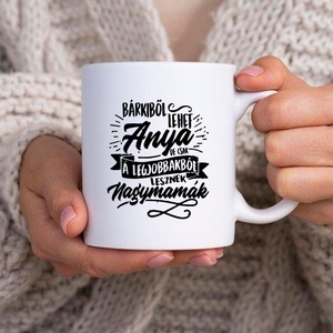 Nagymama bögre, Otthon & Életmód, Konyhafelszerelés, tálalás, Tálalás, Bögre & Csésze, Fotó, grafika, rajz, illusztráció, Decoupage, transzfer és szalvétatechnika, MESKA