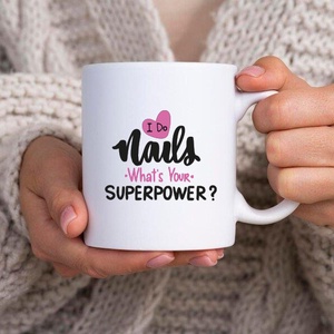 Műkörmös bögre, Otthon & Életmód, Konyhafelszerelés, tálalás, Tálalás, Bögre & Csésze, Fotó, grafika, rajz, illusztráció, Decoupage, transzfer és szalvétatechnika, MESKA