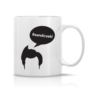 Reendicsek! bögre, Otthon & Életmód, Konyhafelszerelés, tálalás, Tálalás, Bögre & Csésze, Fotó, grafika, rajz, illusztráció, Decoupage, transzfer és szalvétatechnika, MESKA