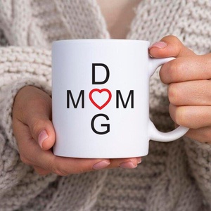 Dog Mom bögre, Otthon & Életmód, Konyhafelszerelés, tálalás, Tálalás, Bögre & Csésze, Fotó, grafika, rajz, illusztráció, Decoupage, transzfer és szalvétatechnika, MESKA