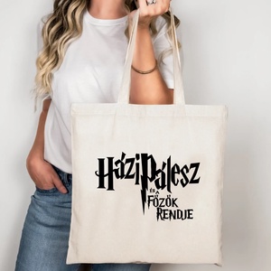 Házipálesz vászontáska/bevásárlótáska, Táska & Tok, Bevásárlás & Shopper táska, Shopper, textiltáska, szatyor, , MESKA