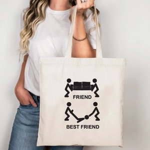Best friend vászontáska/bevásárlótáska, Táska & Tok, Bevásárlás & Shopper táska, Shopper, textiltáska, szatyor, , MESKA